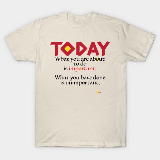 Today-Important-light T-Shirt by NN Tease